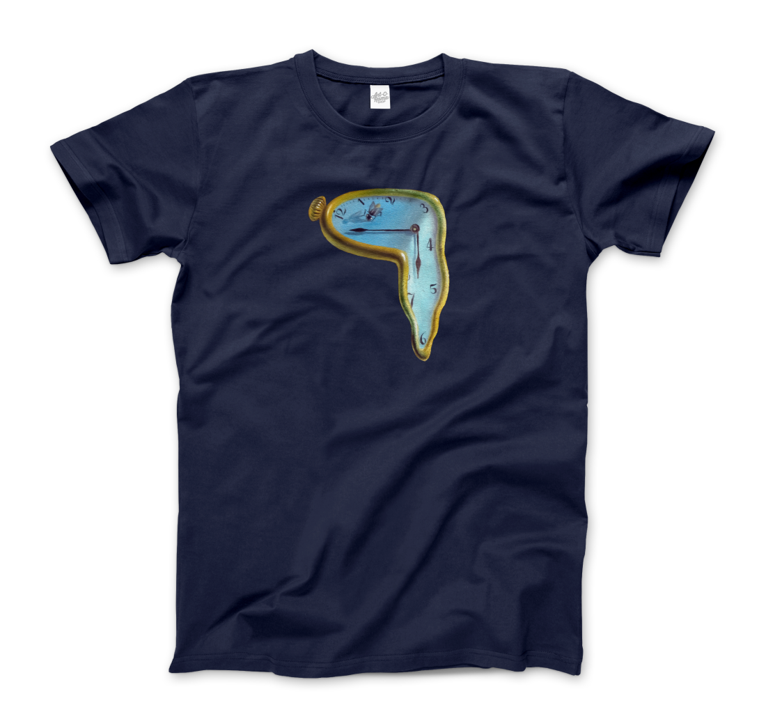 Salvador Dali Melting Watch artwork t-shirt by Art-O-Rama Shop