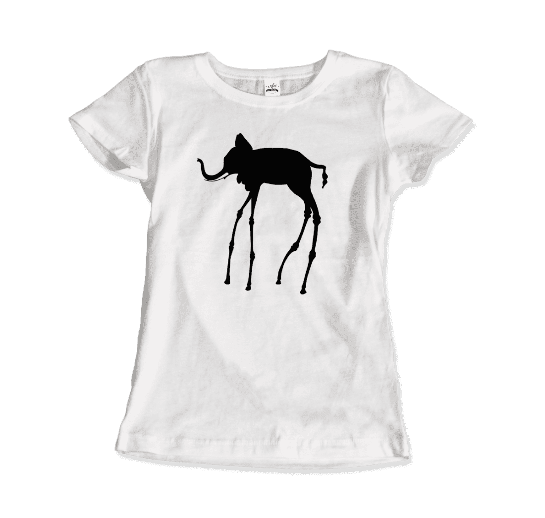Salvador Dali Elephant Sketch t-shirt by Art-O-Rama Shop