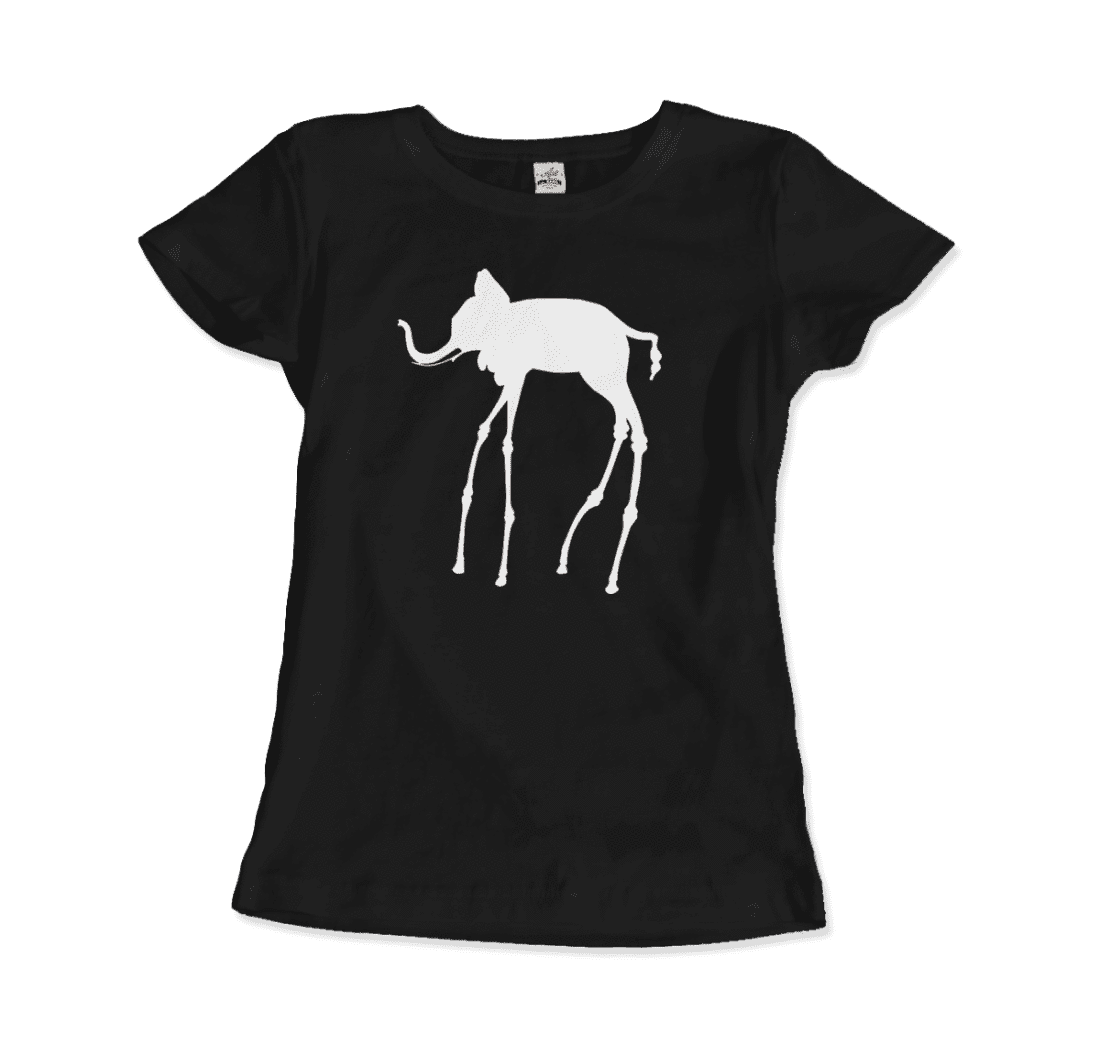 Salvador Dali Elephant Sketch t-shirt by Art-O-Rama Shop