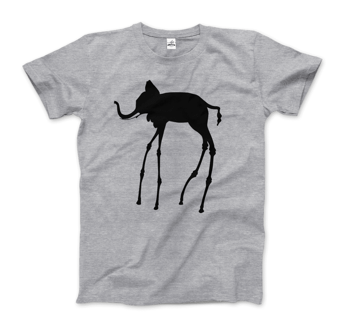 Salvador Dali Elephant Sketch t-shirt by Art-O-Rama Shop
