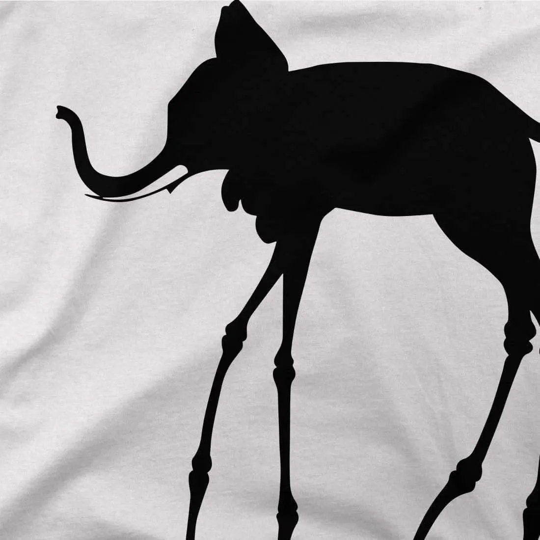 Salvador Dali Elephant Sketch t-shirt by Art-O-Rama Shop