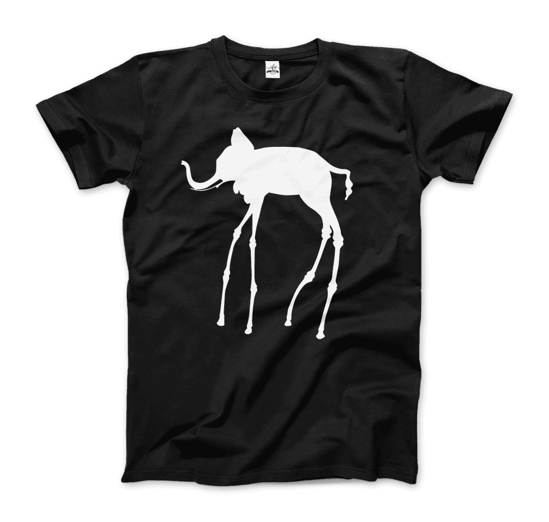 Salvador Dali Elephant Sketch t-shirt by Art-O-Rama Shop