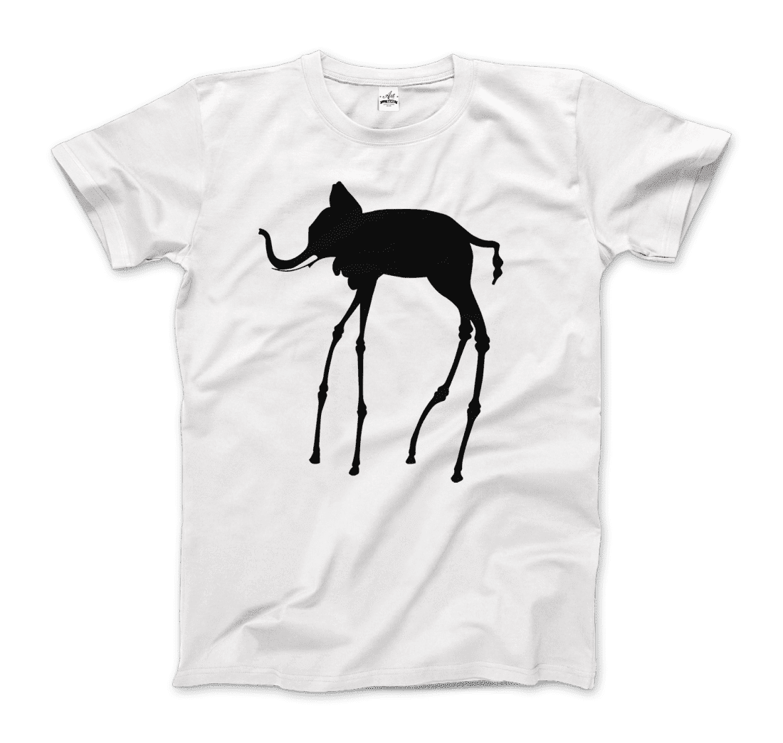 Salvador Dali Elephant Sketch t-shirt by Art-O-Rama Shop