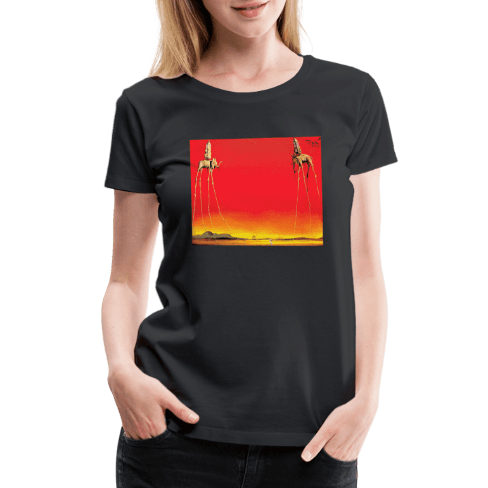 Salvador Dali, the Elephants artwork t-shirt by Art-O-Rama Shop