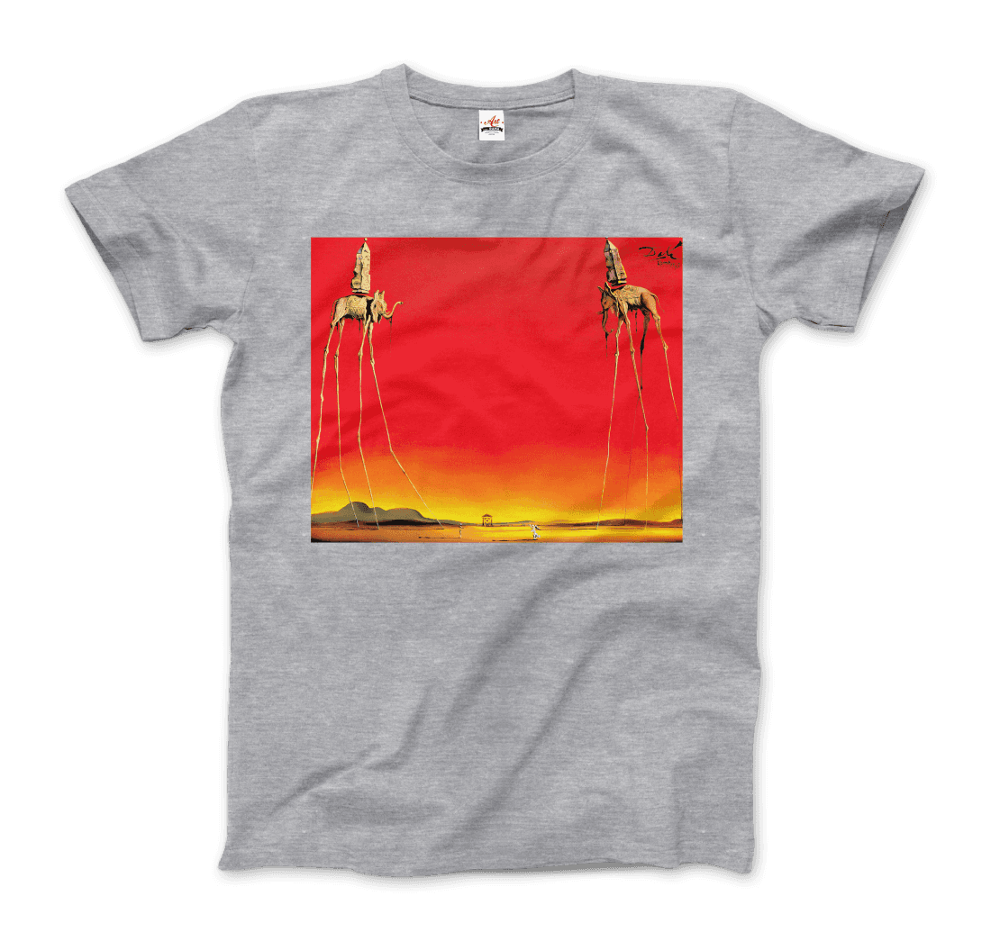 Salvador Dali, the Elephants artwork t-shirt by Art-O-Rama Shop