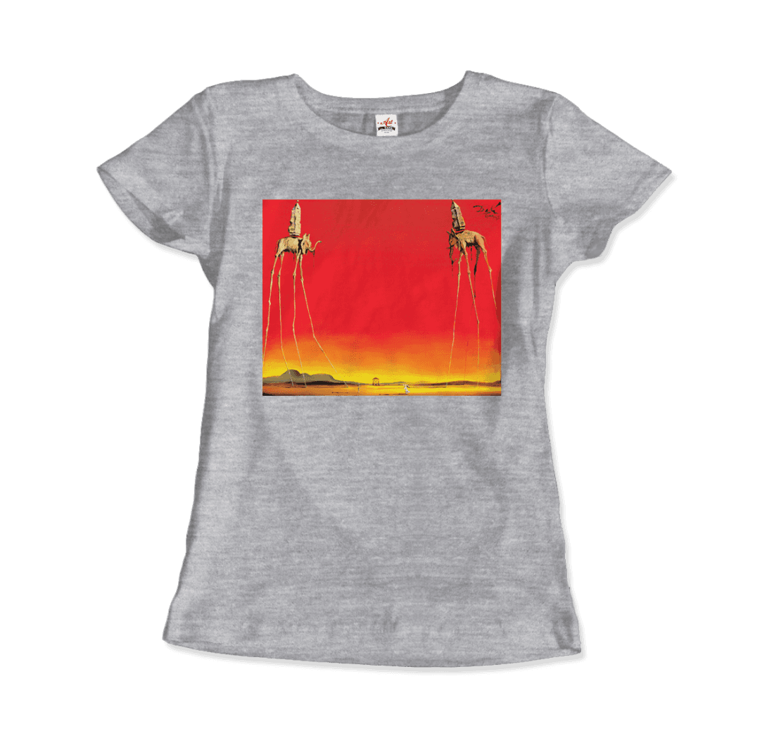 Salvador Dali, the Elephants artwork t-shirt by Art-O-Rama Shop