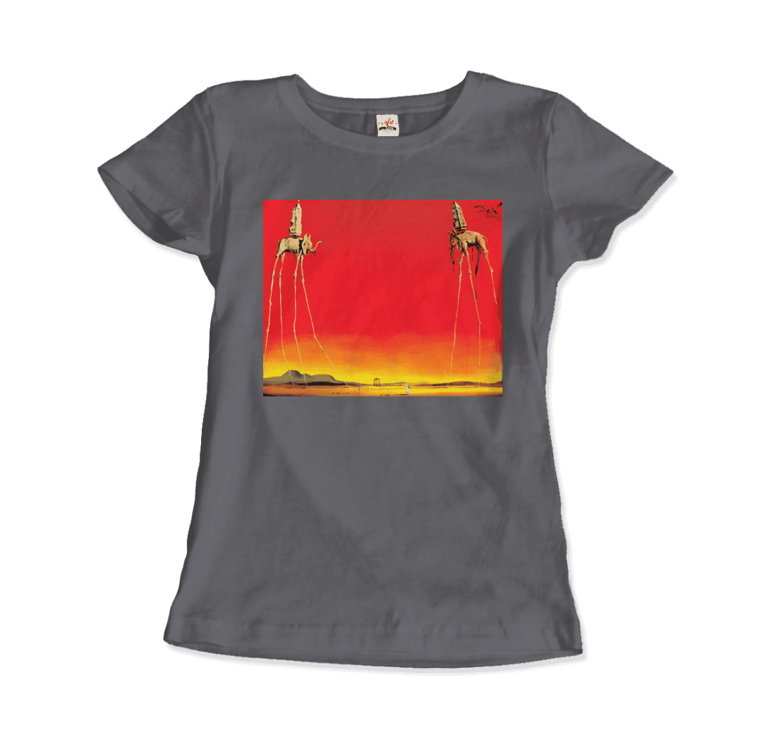 Salvador Dali, the Elephants artwork t-shirt by Art-O-Rama Shop
