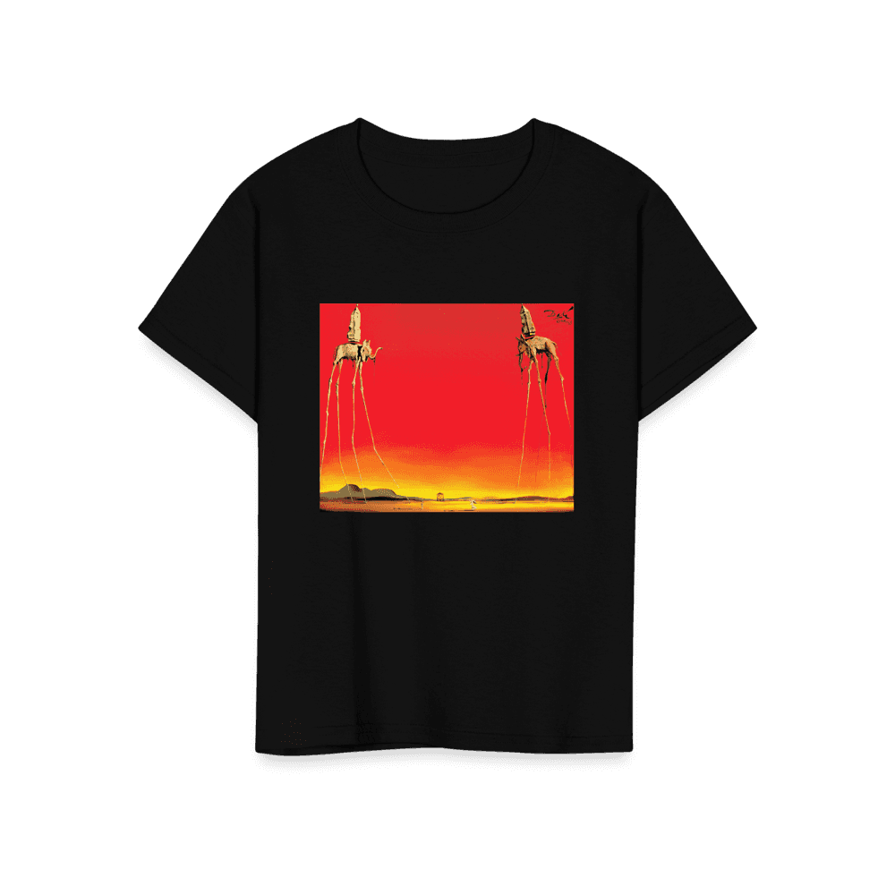 Salvador Dali, the Elephants artwork t-shirt by Art-O-Rama Shop