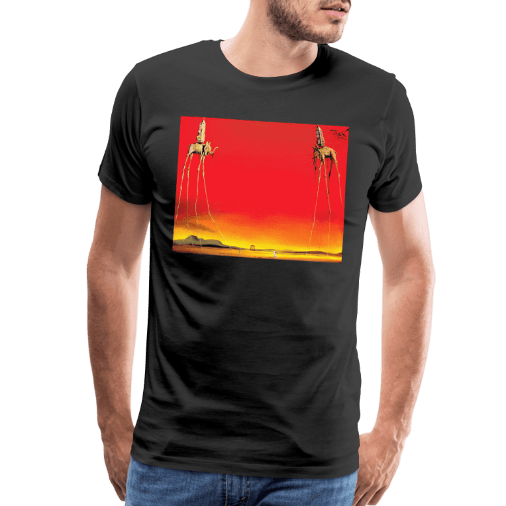 Salvador Dali, the Elephants artwork t-shirt by Art-O-Rama Shop