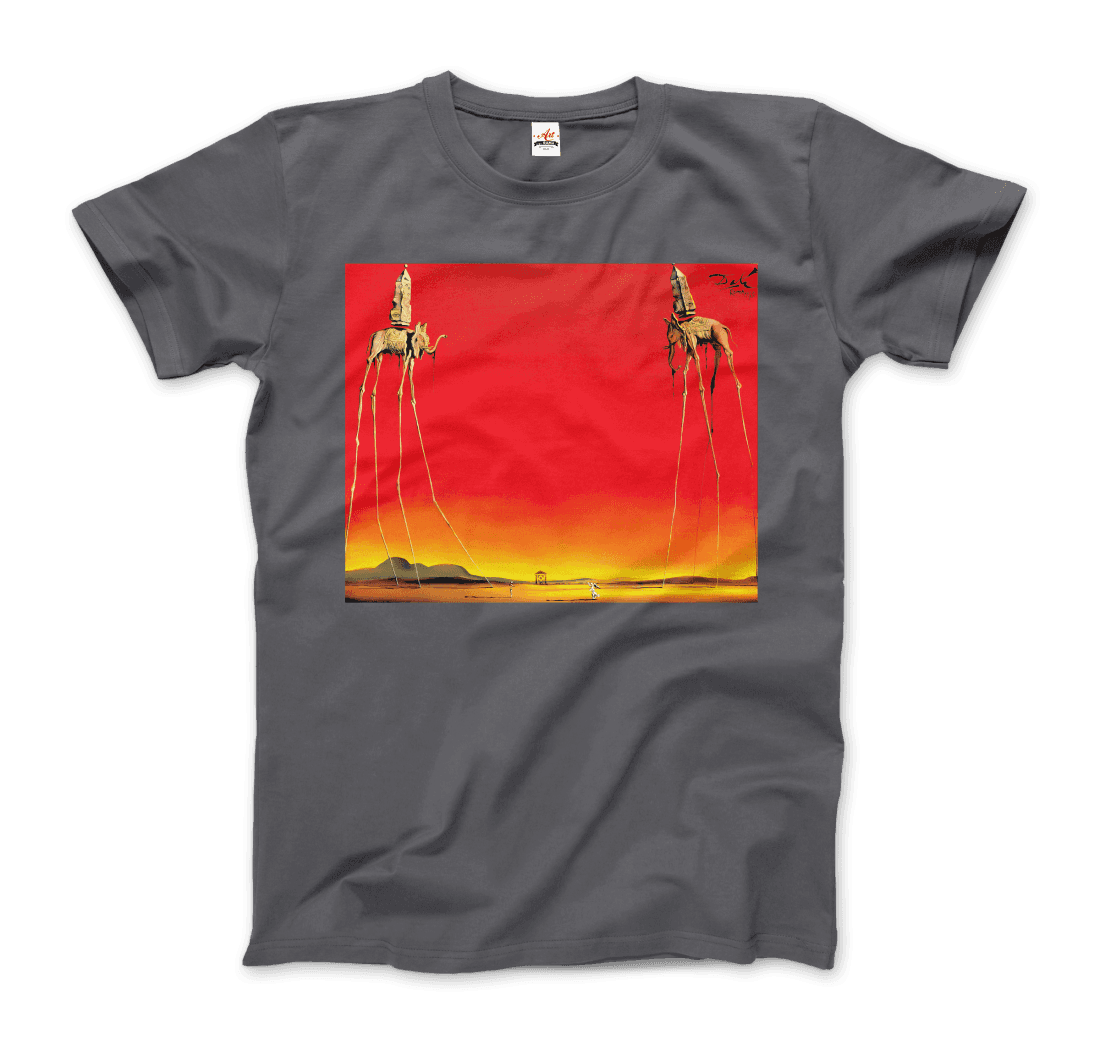 Salvador Dali, the Elephants artwork t-shirt by Art-O-Rama Shop