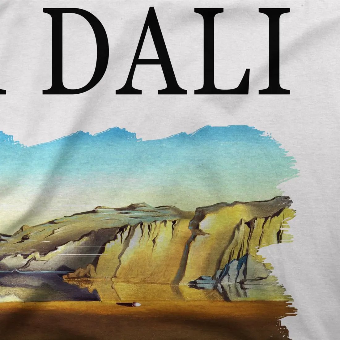 Salvador Dali the Persistence of Memory 1931 artwork t-shirt by Art-O-Rama Shop