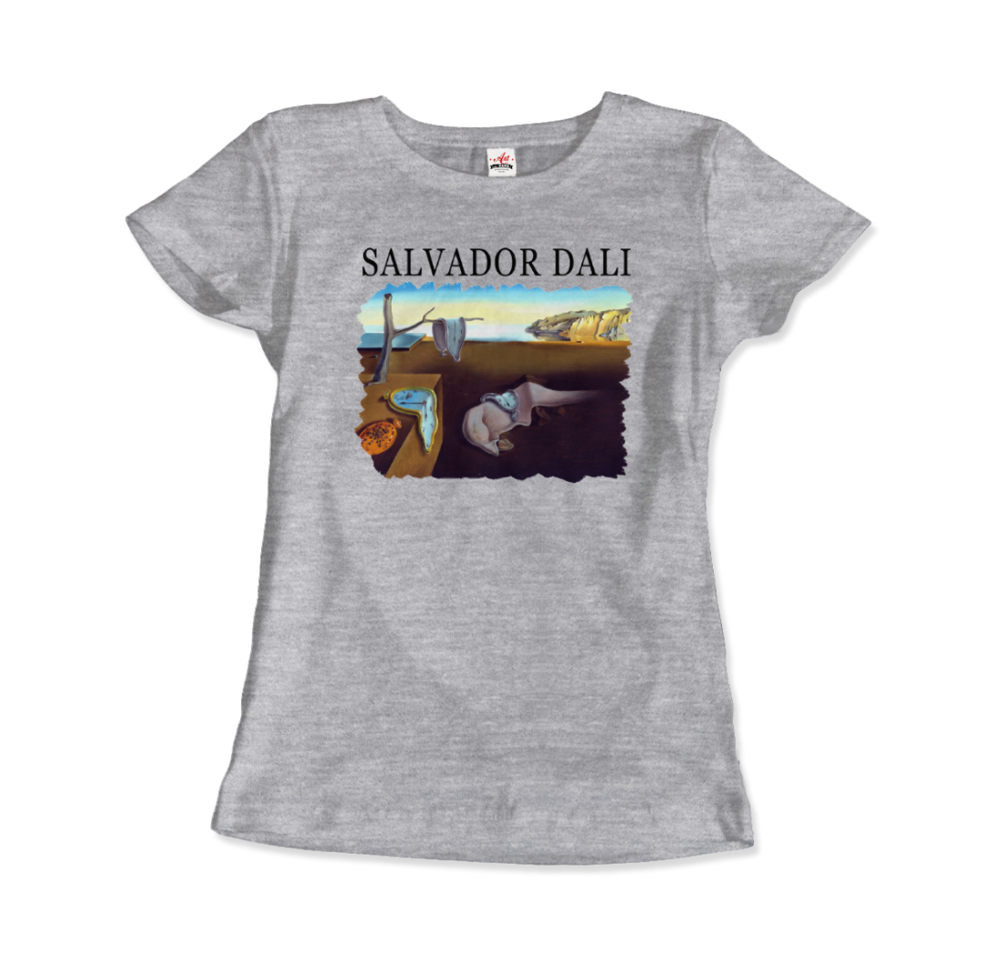 Salvador Dali the Persistence of Memory 1931 artwork t-shirt by Art-O-Rama Shop