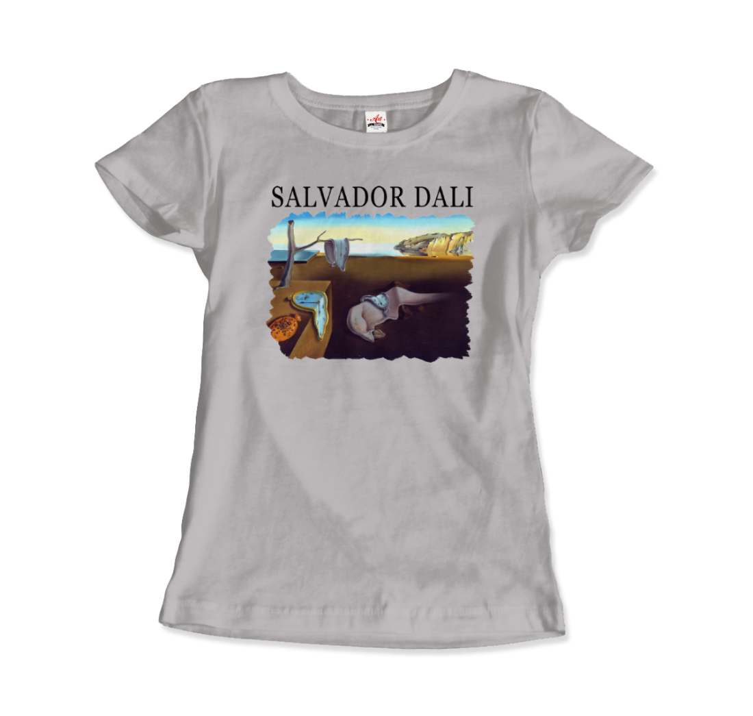 Salvador Dali the Persistence of Memory 1931 artwork t-shirt by Art-O-Rama Shop