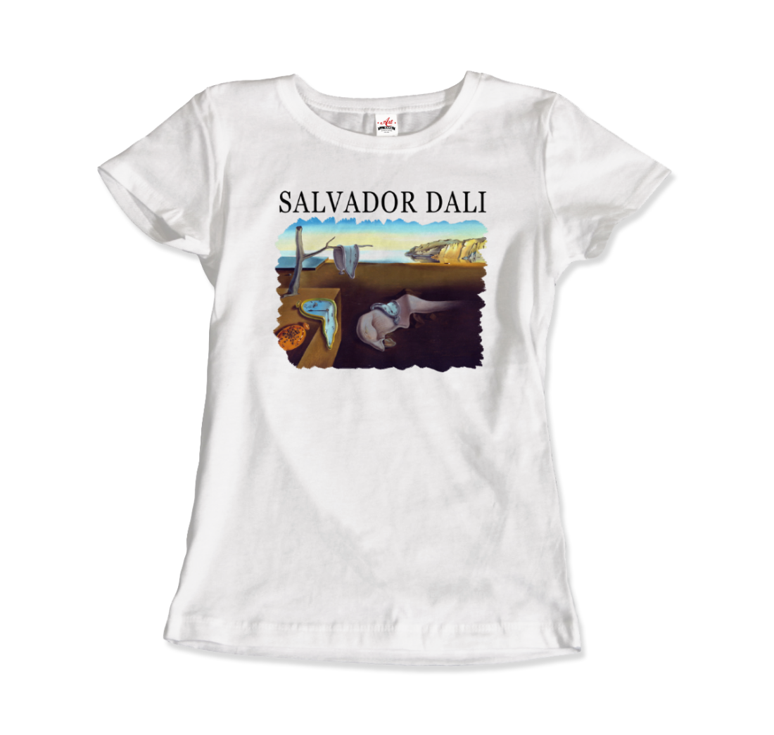 Salvador Dali the Persistence of Memory 1931 artwork t-shirt by Art-O-Rama Shop