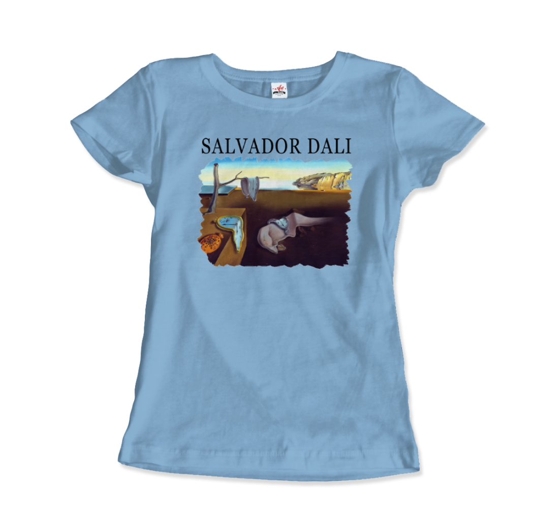 Salvador Dali the Persistence of Memory 1931 artwork t-shirt by Art-O-Rama Shop