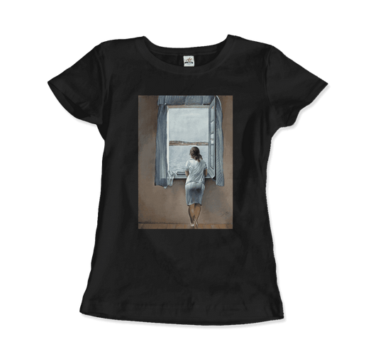 Salvador Dali Young Woman at a Window artwork t-shirt by Art-O-Rama Shop