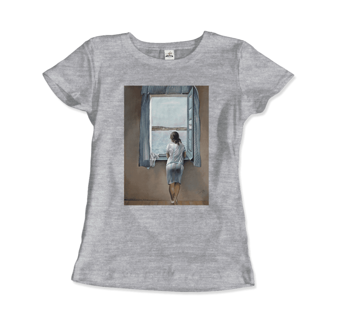Salvador Dali Young Woman at a Window artwork t-shirt by Art-O-Rama Shop