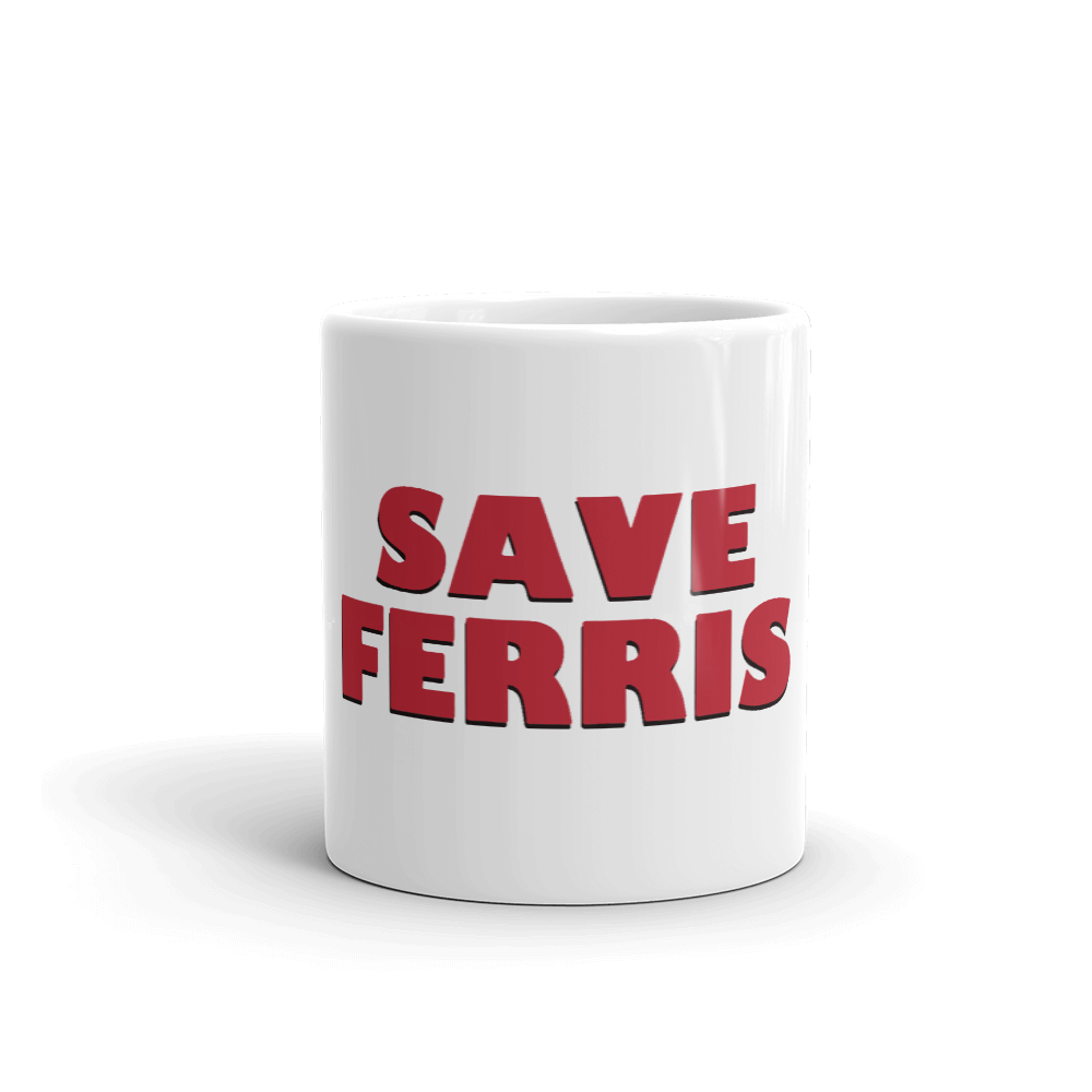 Save Ferris from Ferris Bueller's Day Off Mug by Art-O-Rama Shop