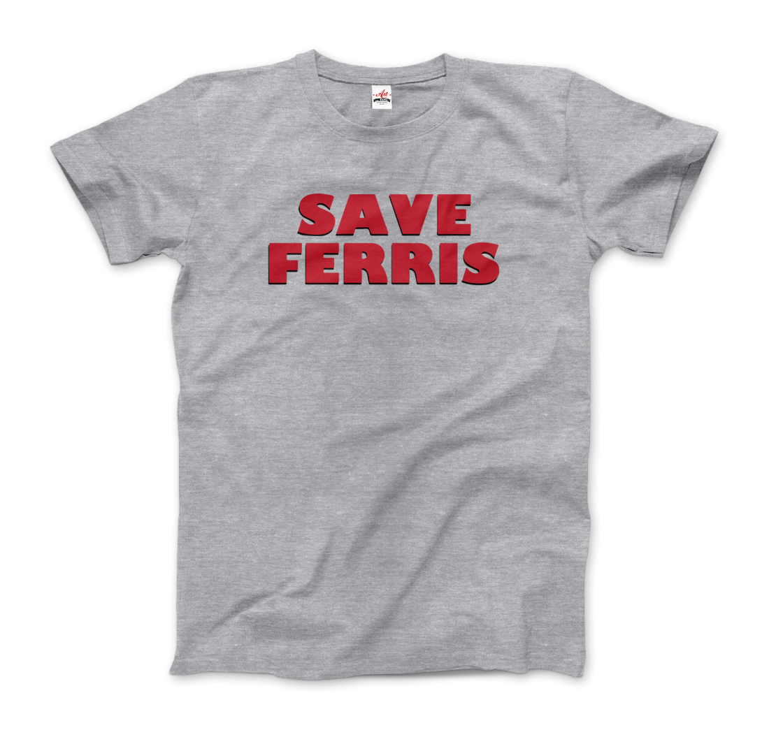 Save Ferris from Ferris Bueller's Day Off t-shirt by Art-O-Rama Shop