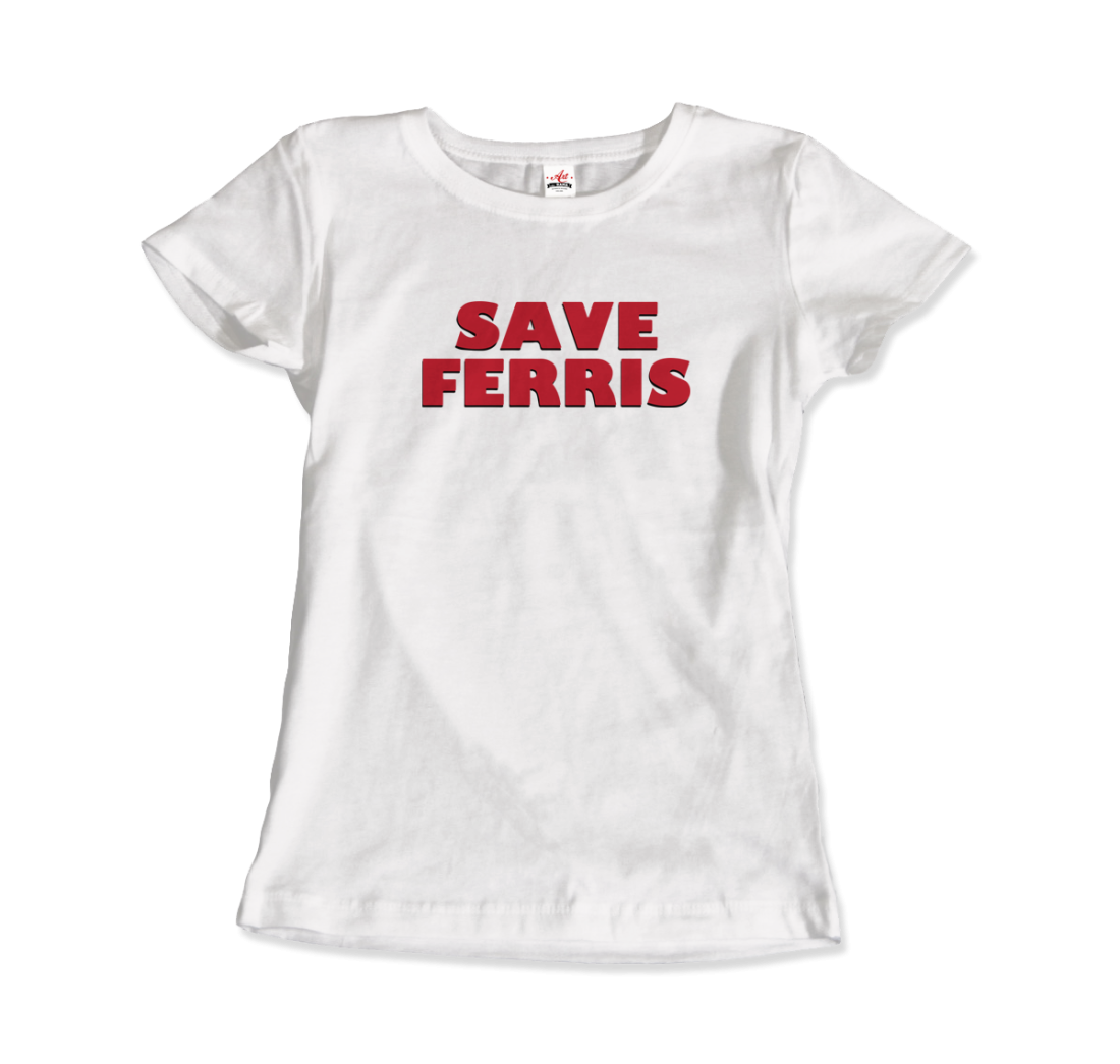 Save Ferris from Ferris Bueller's Day Off t-shirt by Art-O-Rama Shop