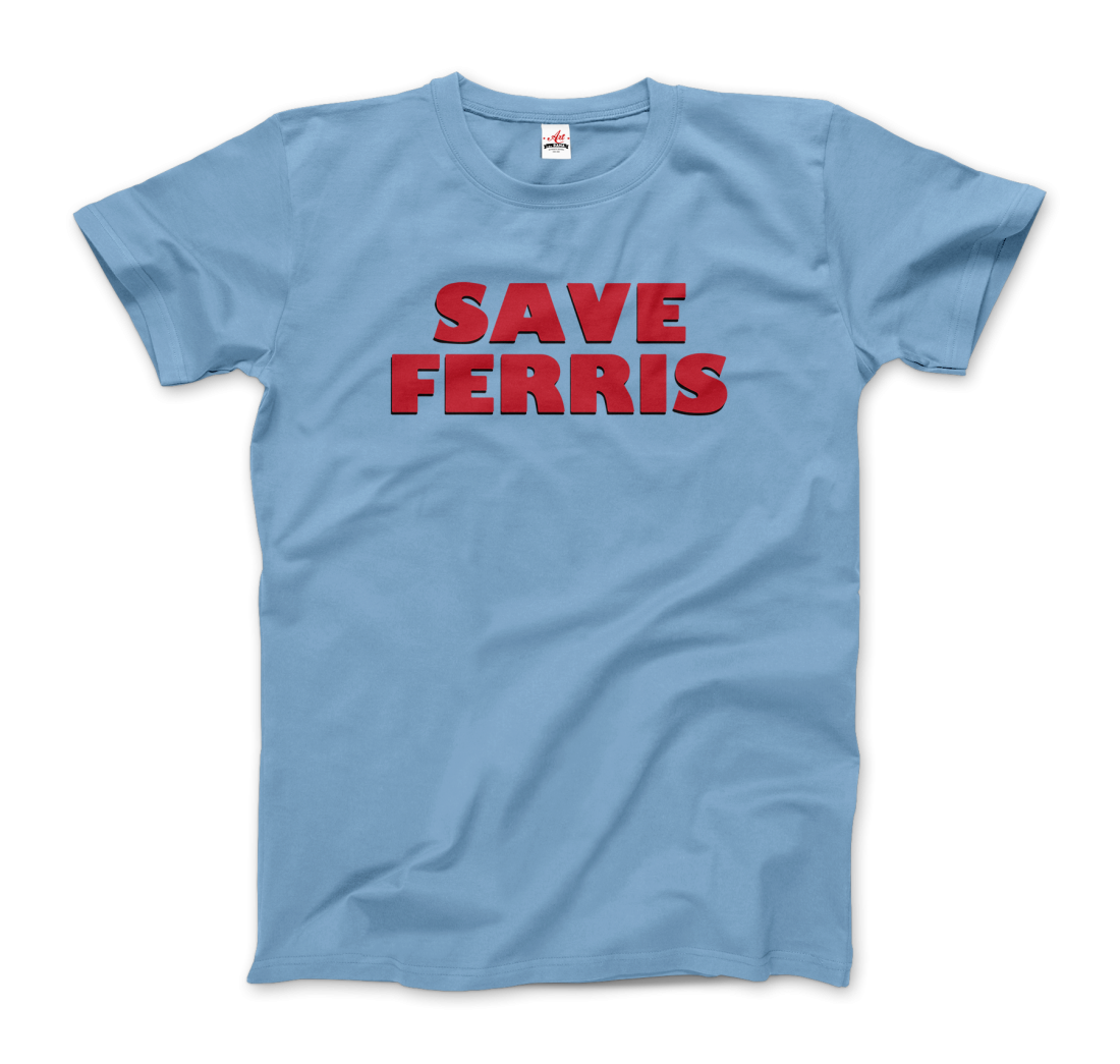 Save Ferris from Ferris Bueller's Day Off t-shirt by Art-O-Rama Shop