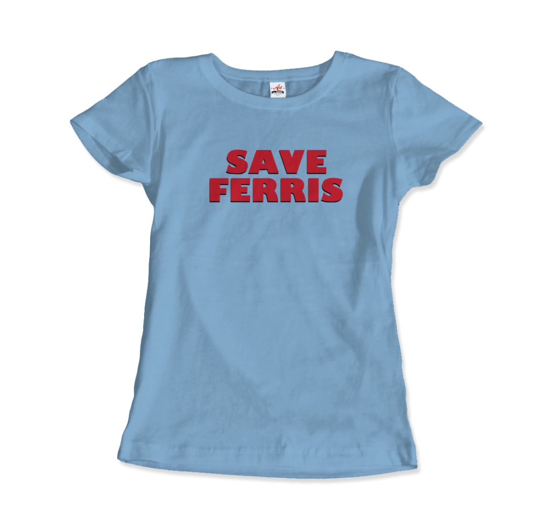 Save Ferris from Ferris Bueller's Day Off t-shirt by Art-O-Rama Shop
