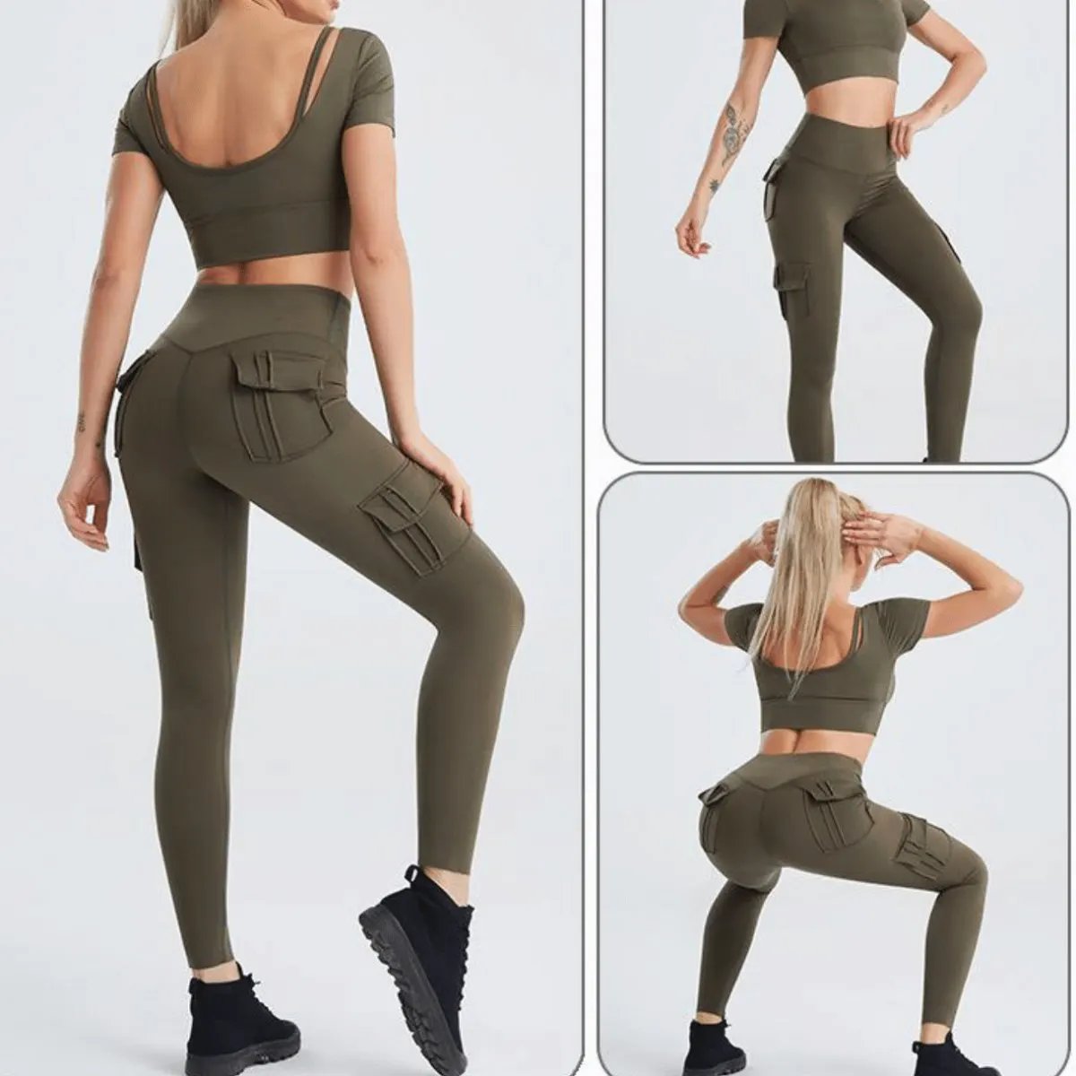 Sgt Pocket Leggings by Rockstar Peach