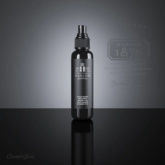 PRE-SHAVE SKIN TREATMENT + BEARD CONDITIONER | Rocks Gold + Mint by CHRISTOPHER HANLON®