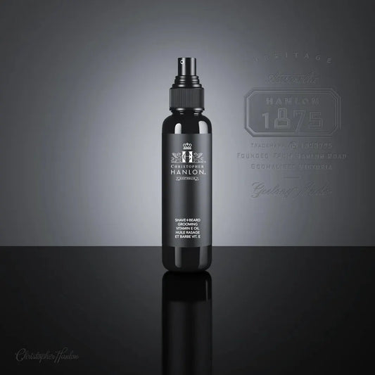 PRE-SHAVE SKIN TREATMENT + BEARD CONDITIONER | Gold Rush Bergamot + Mint by CHRISTOPHER HANLON®