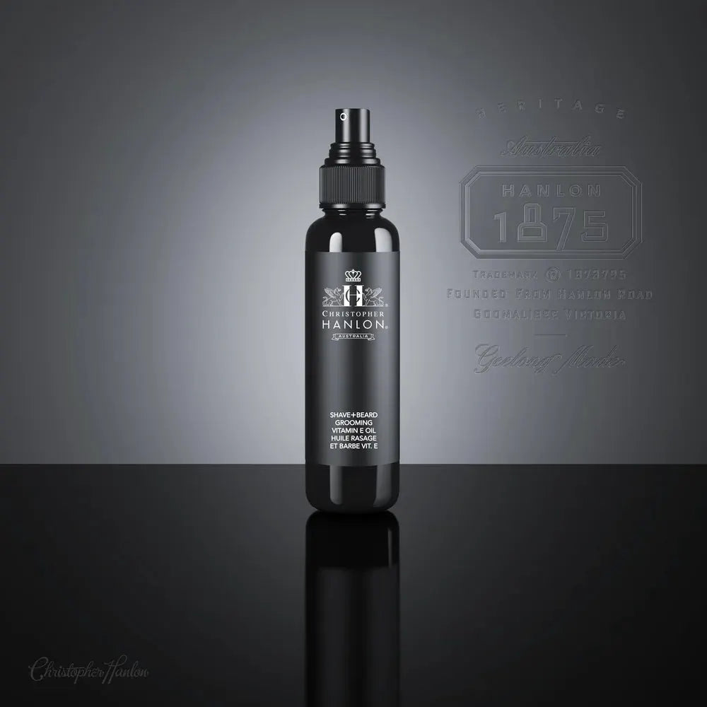 PRE-SHAVE SKIN TREATMENT + BEARD CONDITIONER | Black Cockatoo + Mint by CHRISTOPHER HANLON®