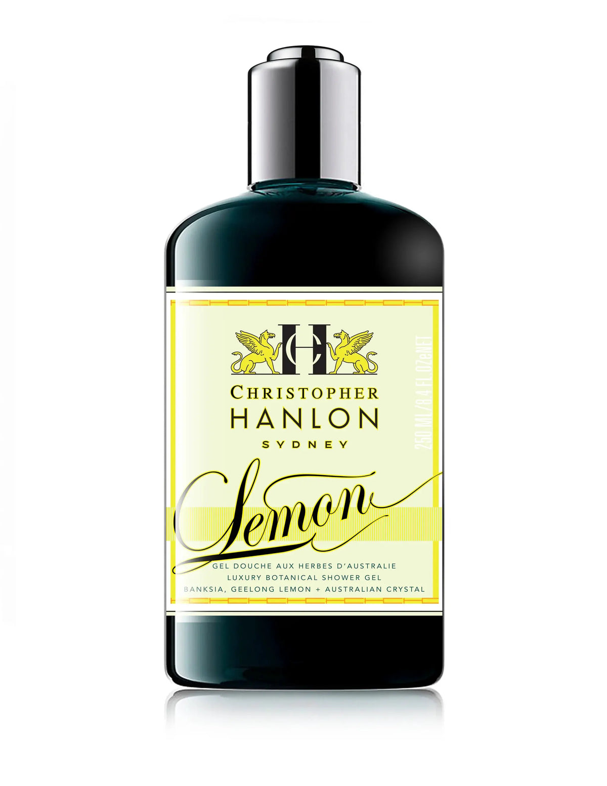 GEELONG LEMON + SPEARMINT FOAMING SHOWER GEL – with Exfoliating AHAs by CHRISTOPHER HANLON®