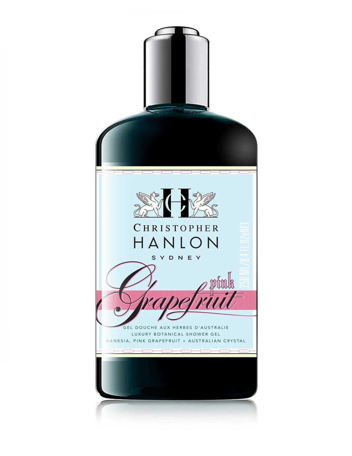 PINK GRAPEFRUIT + LIME FOAMING SHOWER GEL – with Exfoliating AHAs by CHRISTOPHER HANLON®