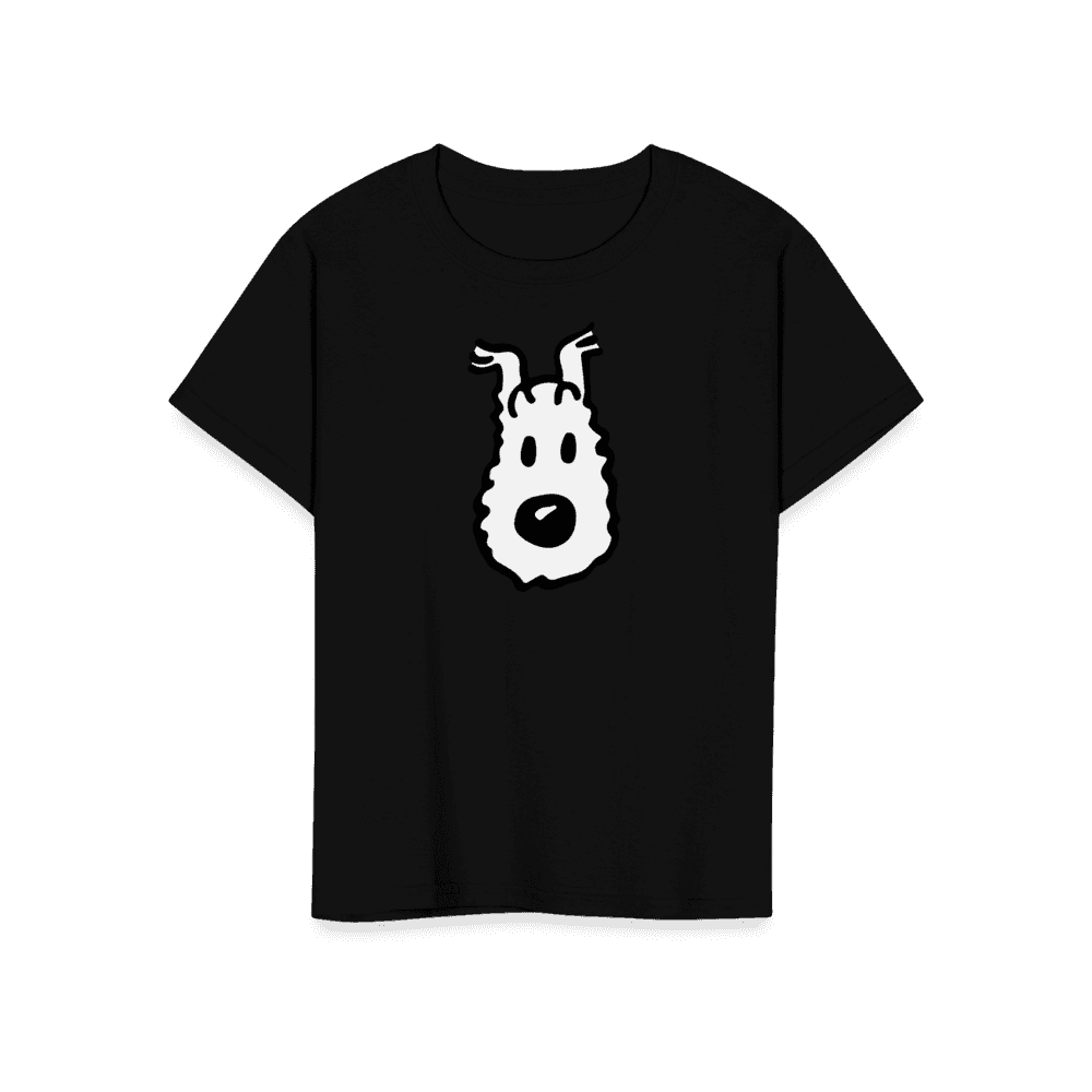 Snowy (Milou), Wire Fox Terrier from Tintin t-shirt by Art-O-Rama Shop