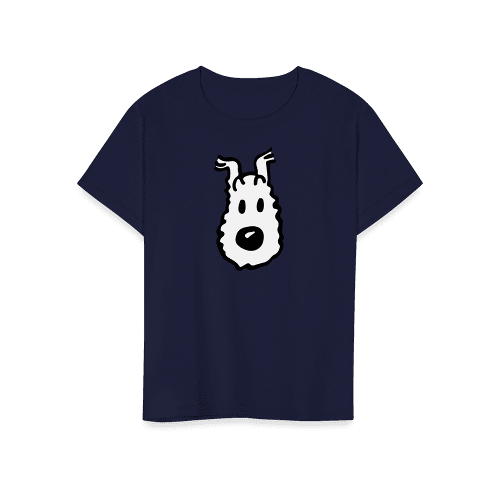 Snowy (Milou), Wire Fox Terrier from Tintin t-shirt by Art-O-Rama Shop