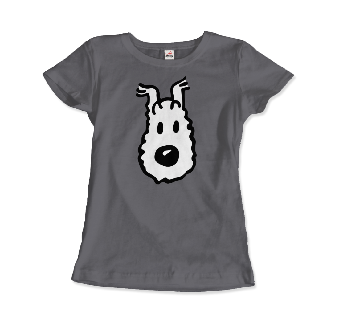 Snowy (Milou), Wire Fox Terrier from Tintin t-shirt by Art-O-Rama Shop