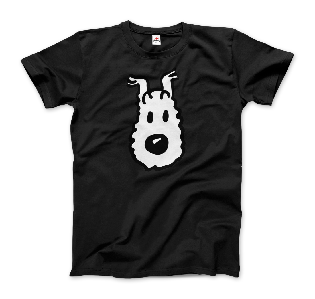 Snowy (Milou), Wire Fox Terrier from Tintin t-shirt by Art-O-Rama Shop
