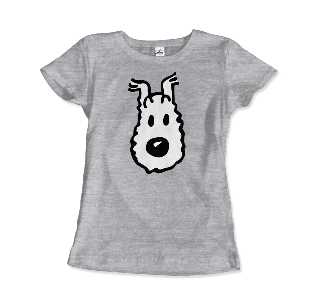 Snowy (Milou), Wire Fox Terrier from Tintin t-shirt by Art-O-Rama Shop