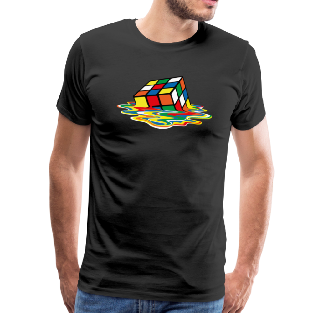 Rubick's Cube Melting, Sheldon Cooper's t-shirt by Art-O-Rama Shop