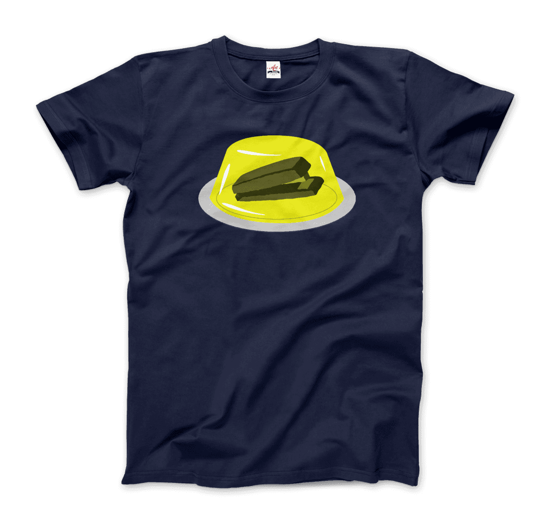 Stapler in Jello Prank from the Office t-shirt by Art-O-Rama Shop