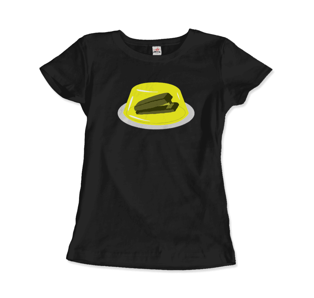 Stapler in Jello Prank from the Office t-shirt by Art-O-Rama Shop