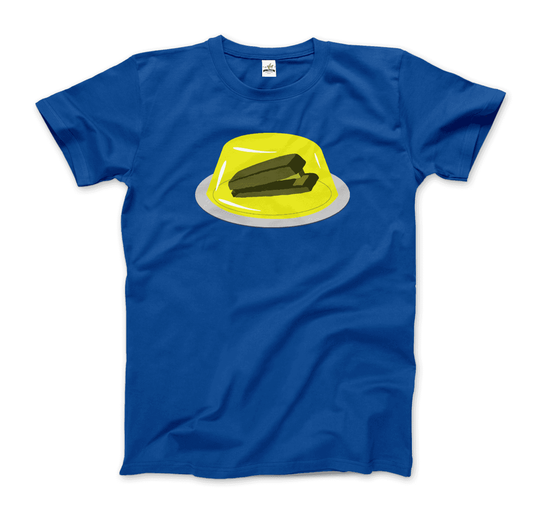 Stapler in Jello Prank from the Office t-shirt by Art-O-Rama Shop