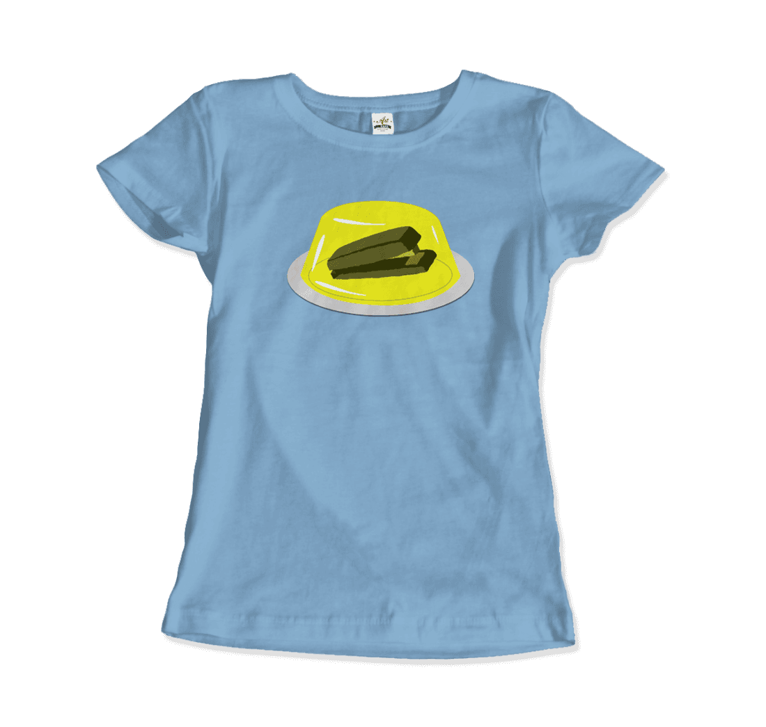 Stapler in Jello Prank from the Office t-shirt by Art-O-Rama Shop