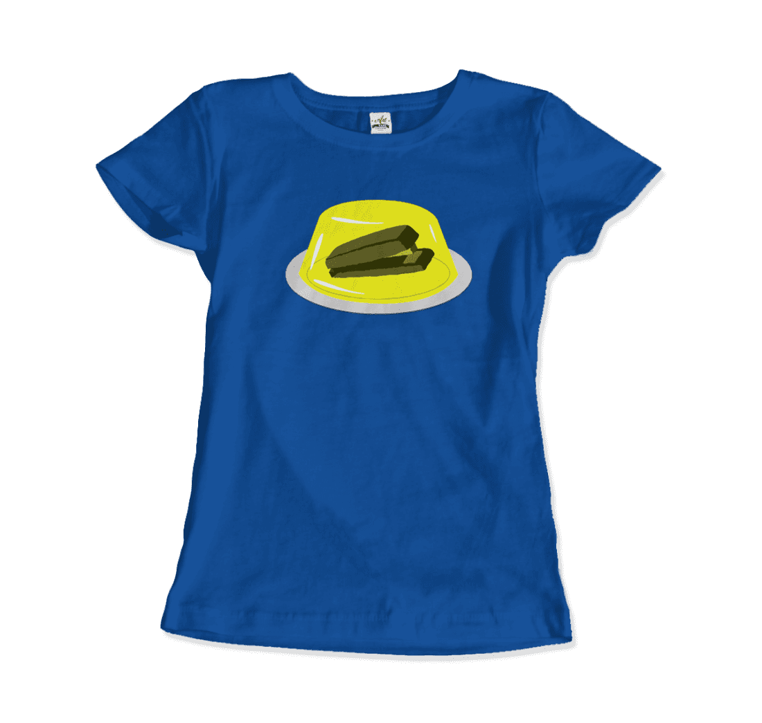 Stapler in Jello Prank from the Office t-shirt by Art-O-Rama Shop