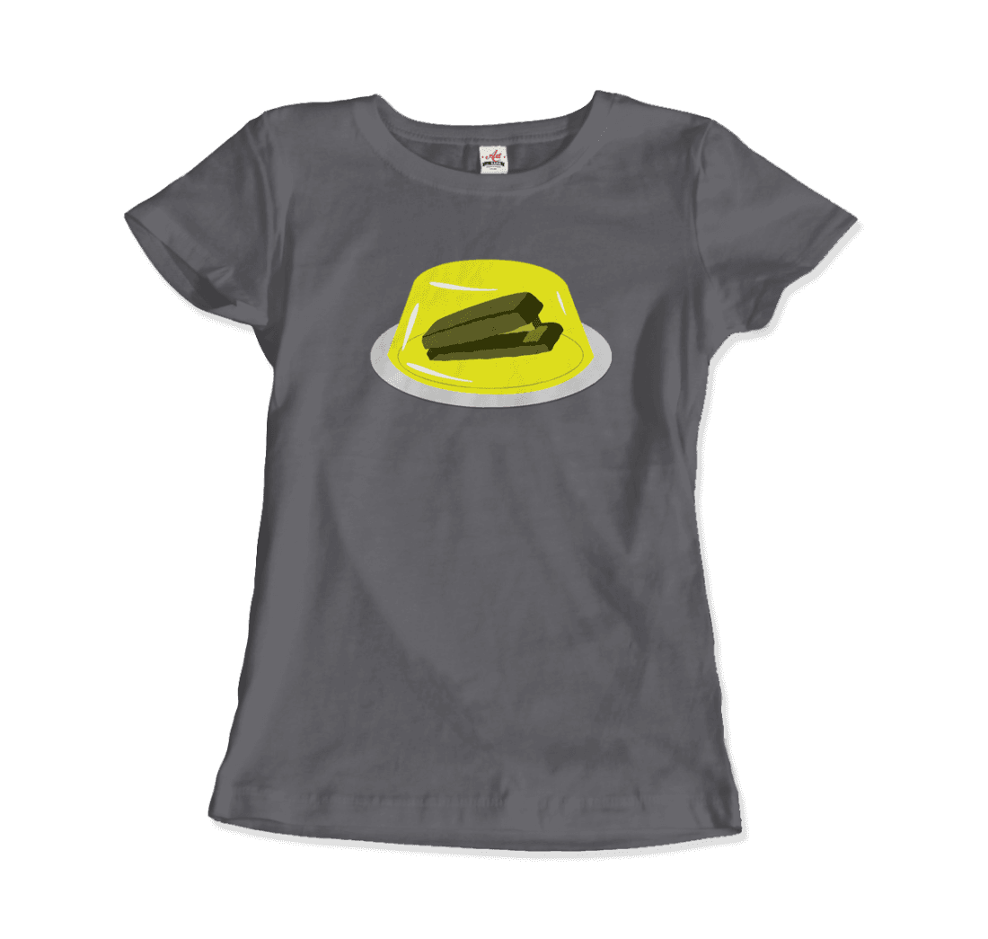 Stapler in Jello Prank from the Office t-shirt by Art-O-Rama Shop