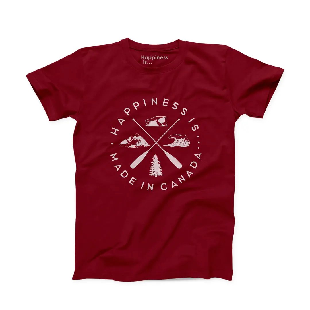 Youth Crest T-Shirt, Canada Red by Canada Collection
