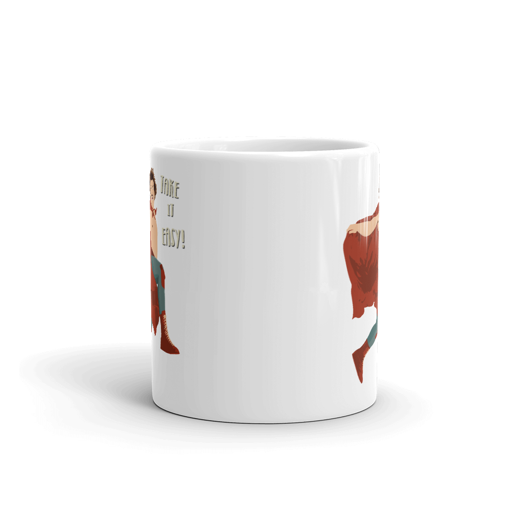 Take It Easy, Nacho Libre, El Luchador Mascarado Mug by Art-O-Rama Shop