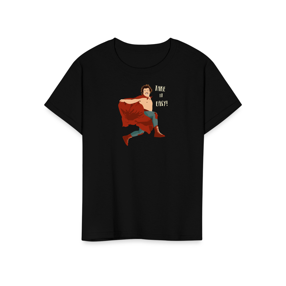 Take it Easy, Nacho Libre, El Luchador Mascarado t-shirt by Art-O-Rama Shop