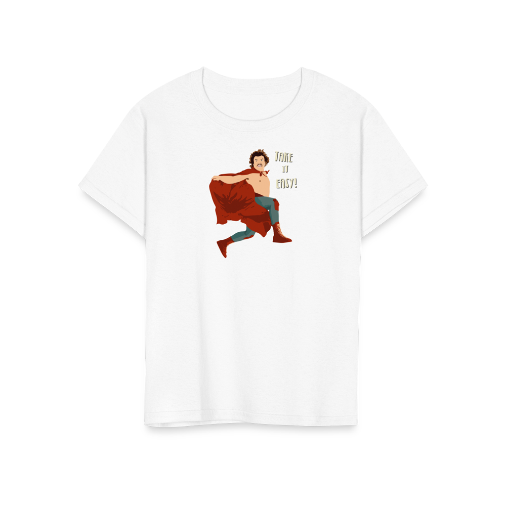 Take it Easy, Nacho Libre, El Luchador Mascarado t-shirt by Art-O-Rama Shop