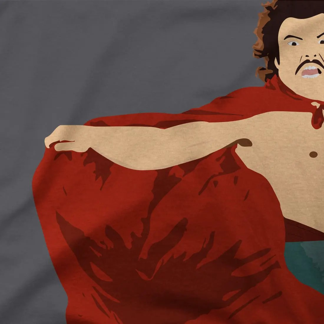 Take it Easy, Nacho Libre, El Luchador Mascarado t-shirt by Art-O-Rama Shop
