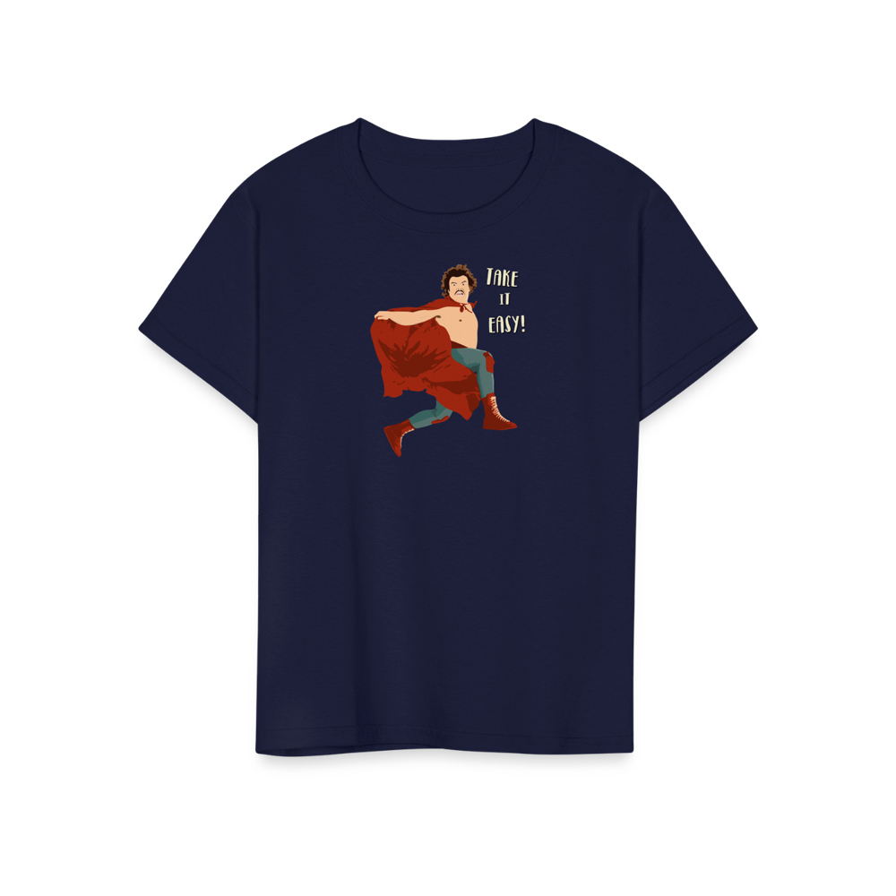 Take it Easy, Nacho Libre, El Luchador Mascarado t-shirt by Art-O-Rama Shop
